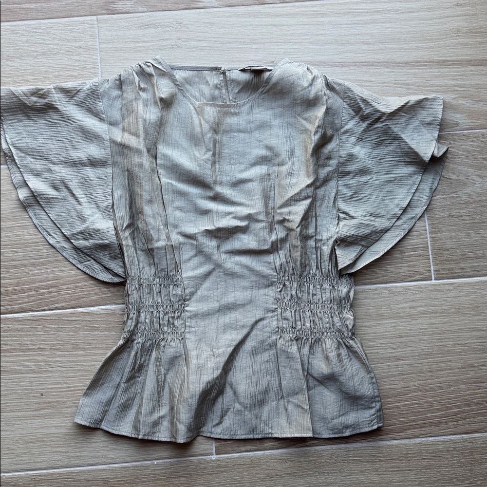 H&M Olive Green Blouse